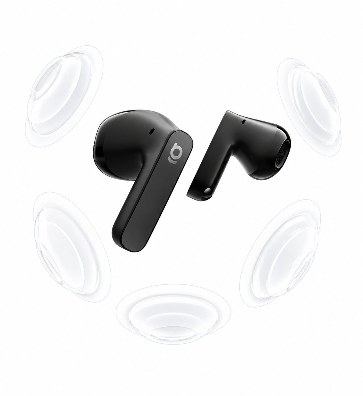 Baseus Bass BS1 NC Wireless Earbuds Bluetooth 6.0 – Hi-Res LDAC, -40dB Adaptive ANC, 6-Mic ENC, IP55 Waterproof - image 4