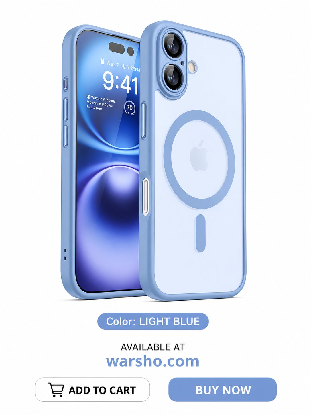 MagSafe Shockproof Matte Case for iPhone (Translucent Armor Cover) - image 7