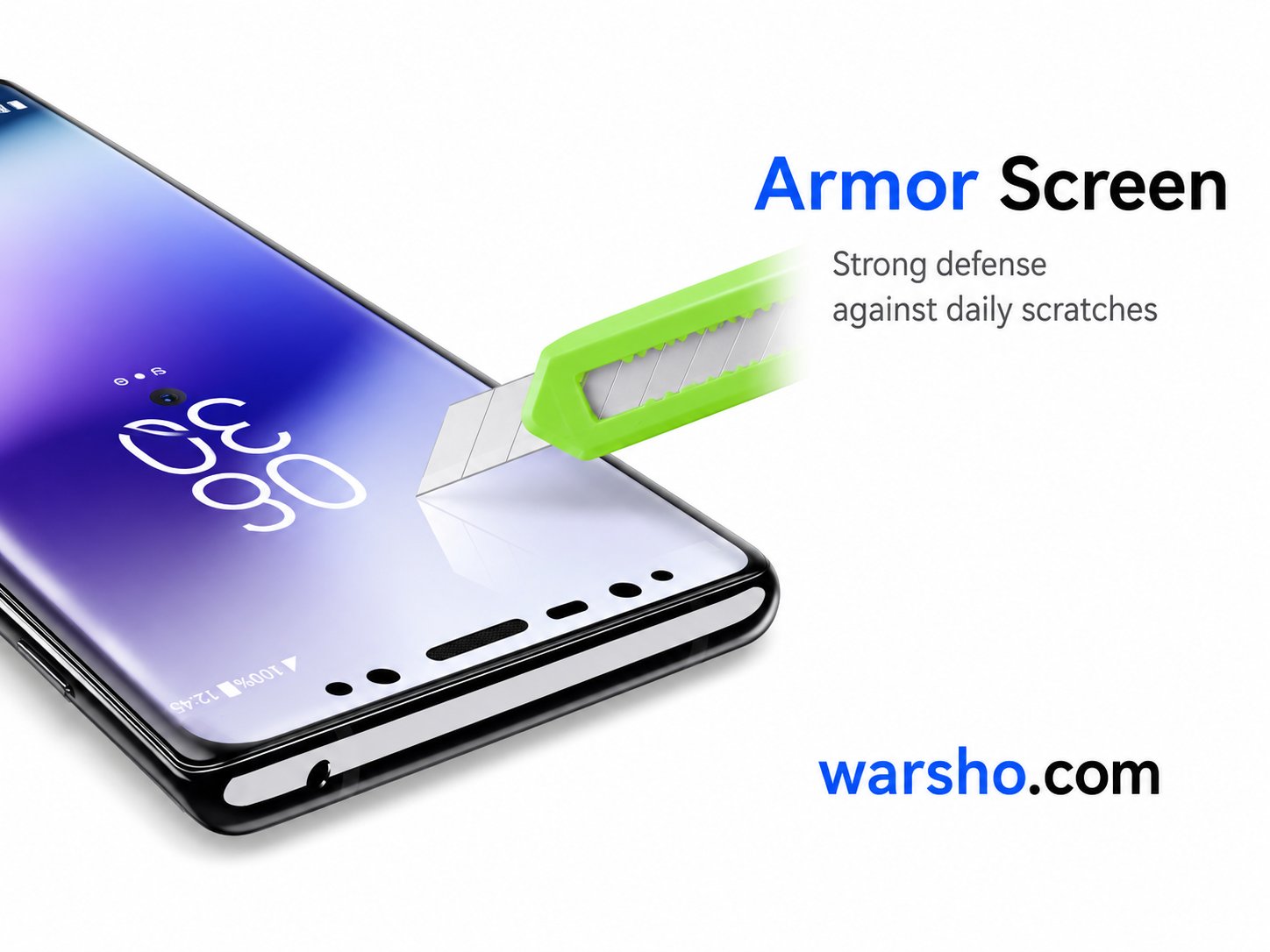 3PCS Curved 9D Tempered Glass Screen Protector for Samsung Galaxy - image 2