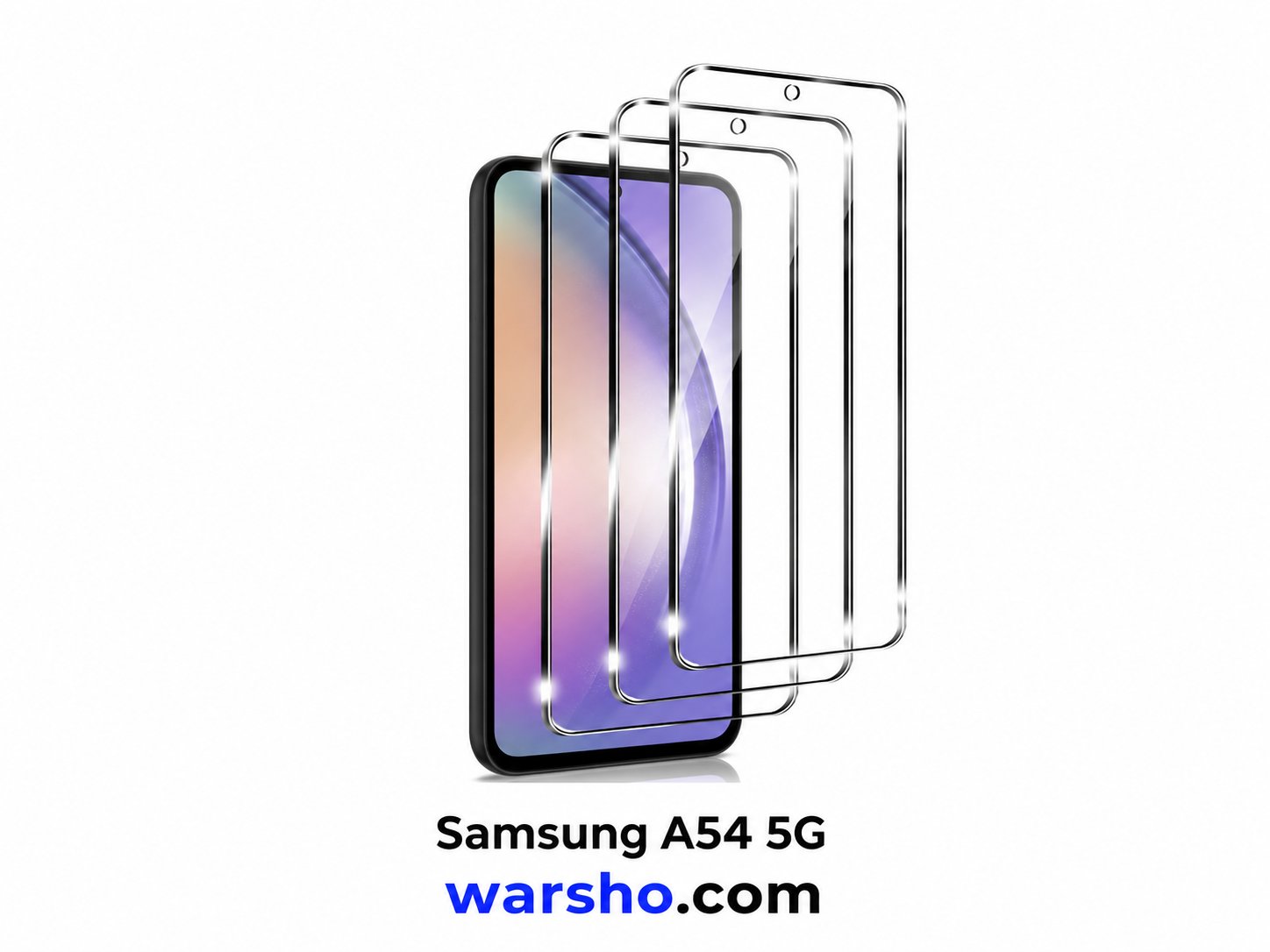 4PCS Samsung Galaxy A54 5G Tempered Glass Screen Protector