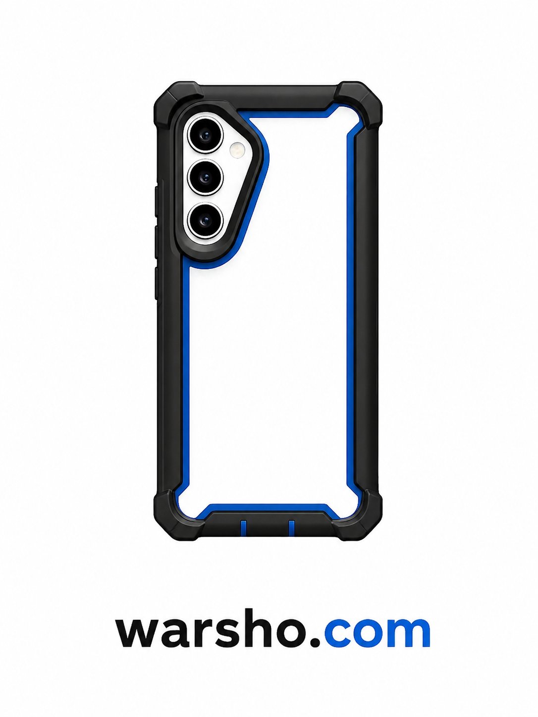 Heavy Duty Dual Layer Transparent Luxury Case For Samsung Galaxy A Series – Shockproof Protective Cover - image 2