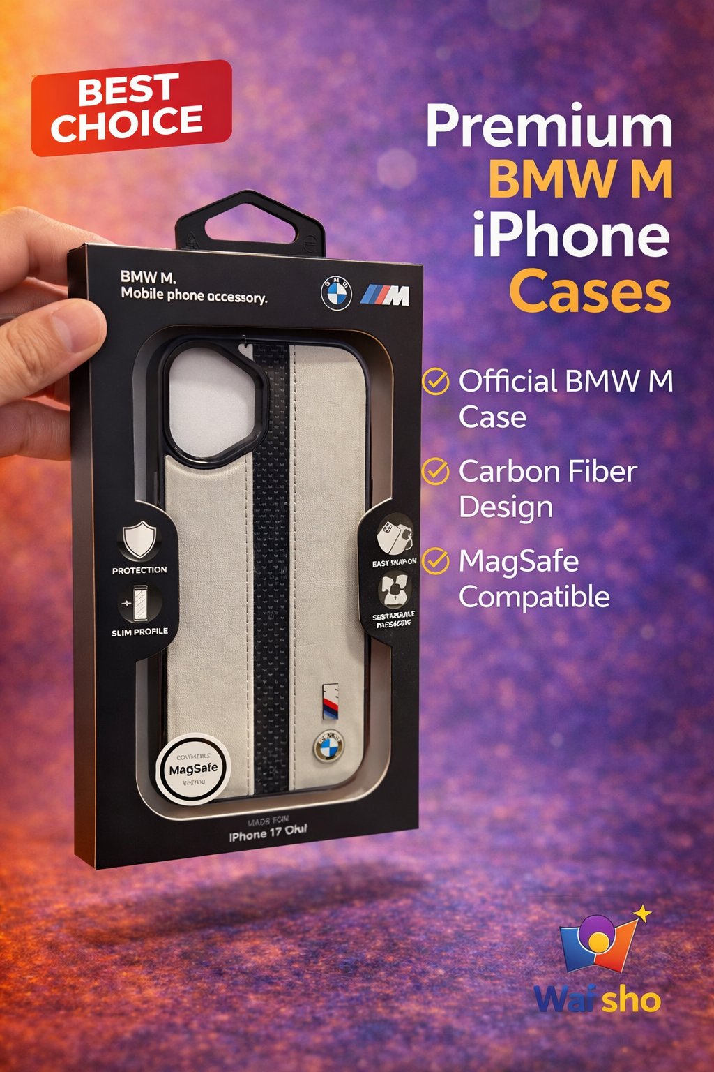BMW iPhone 15 Pro Max MagSafe Case - image 4