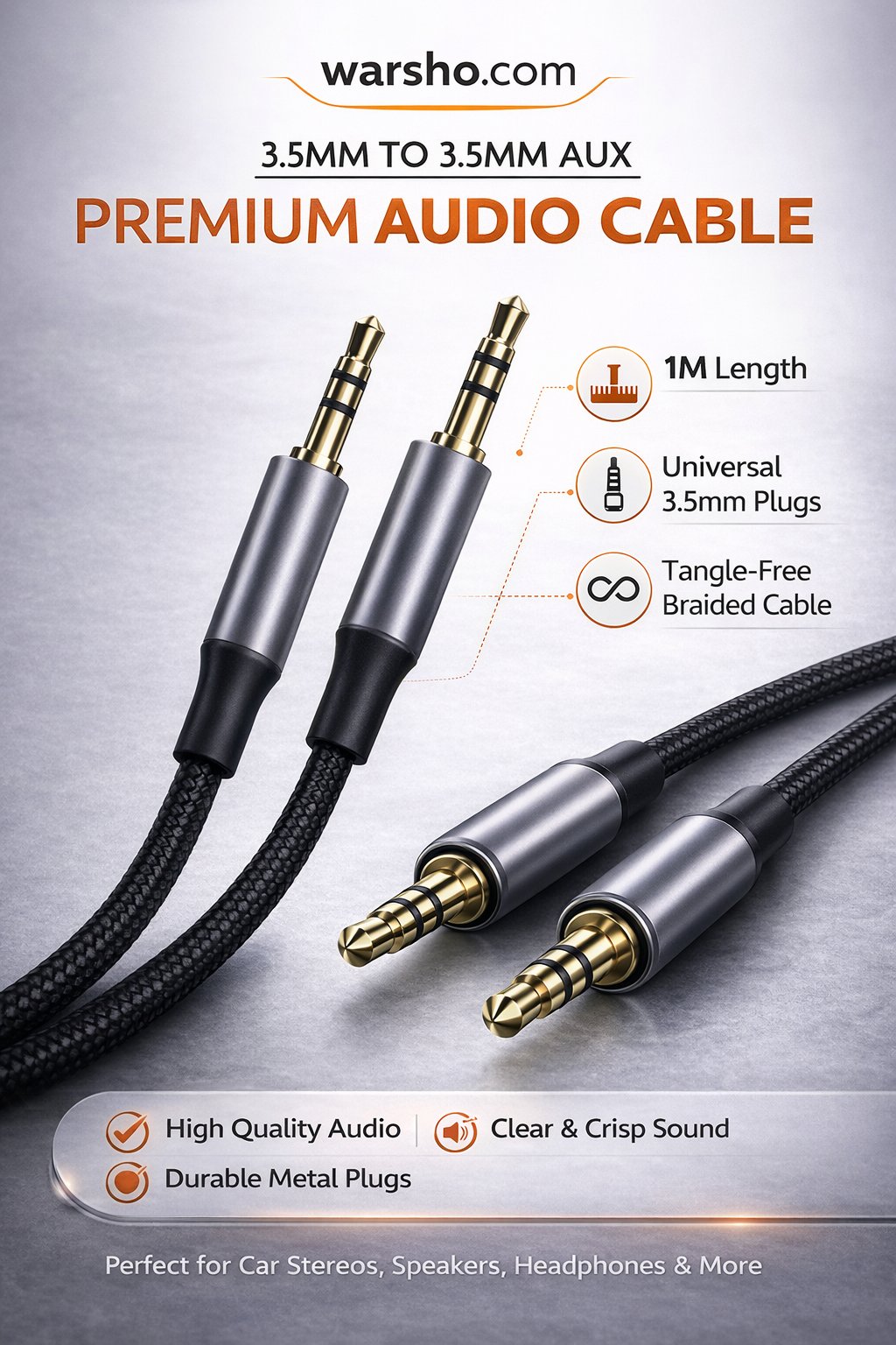 AUX Premium Audio Cable