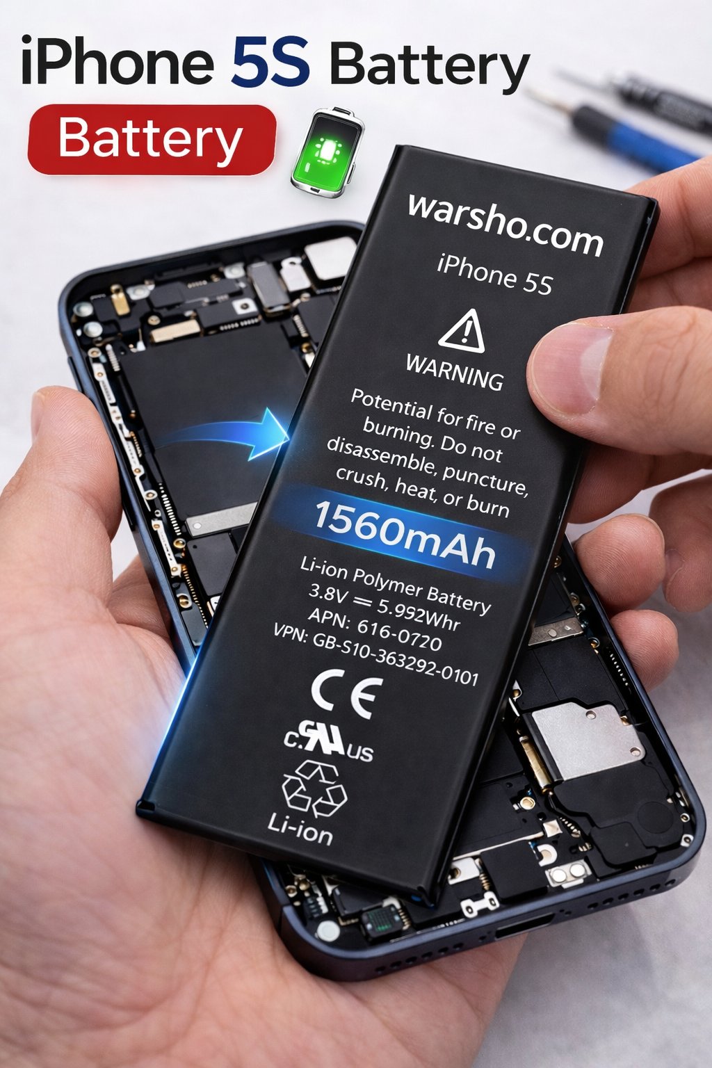 iPhone 5S Battery - image 2