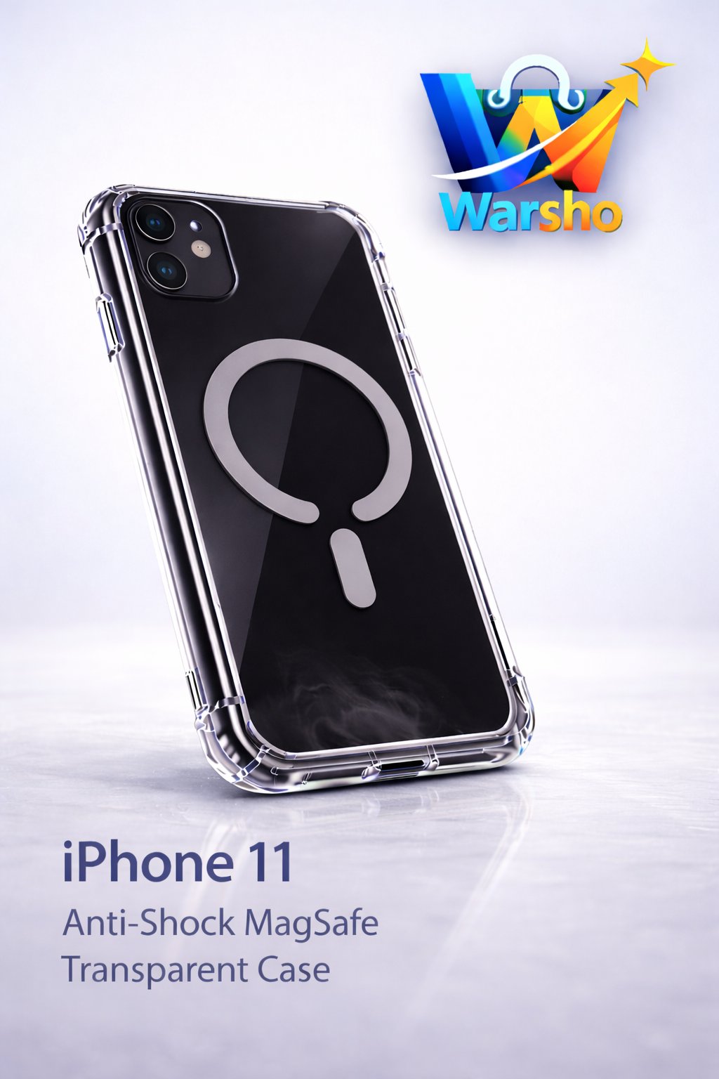 iPhone 11 Anti-Shock MagSafe transparent case - image 2