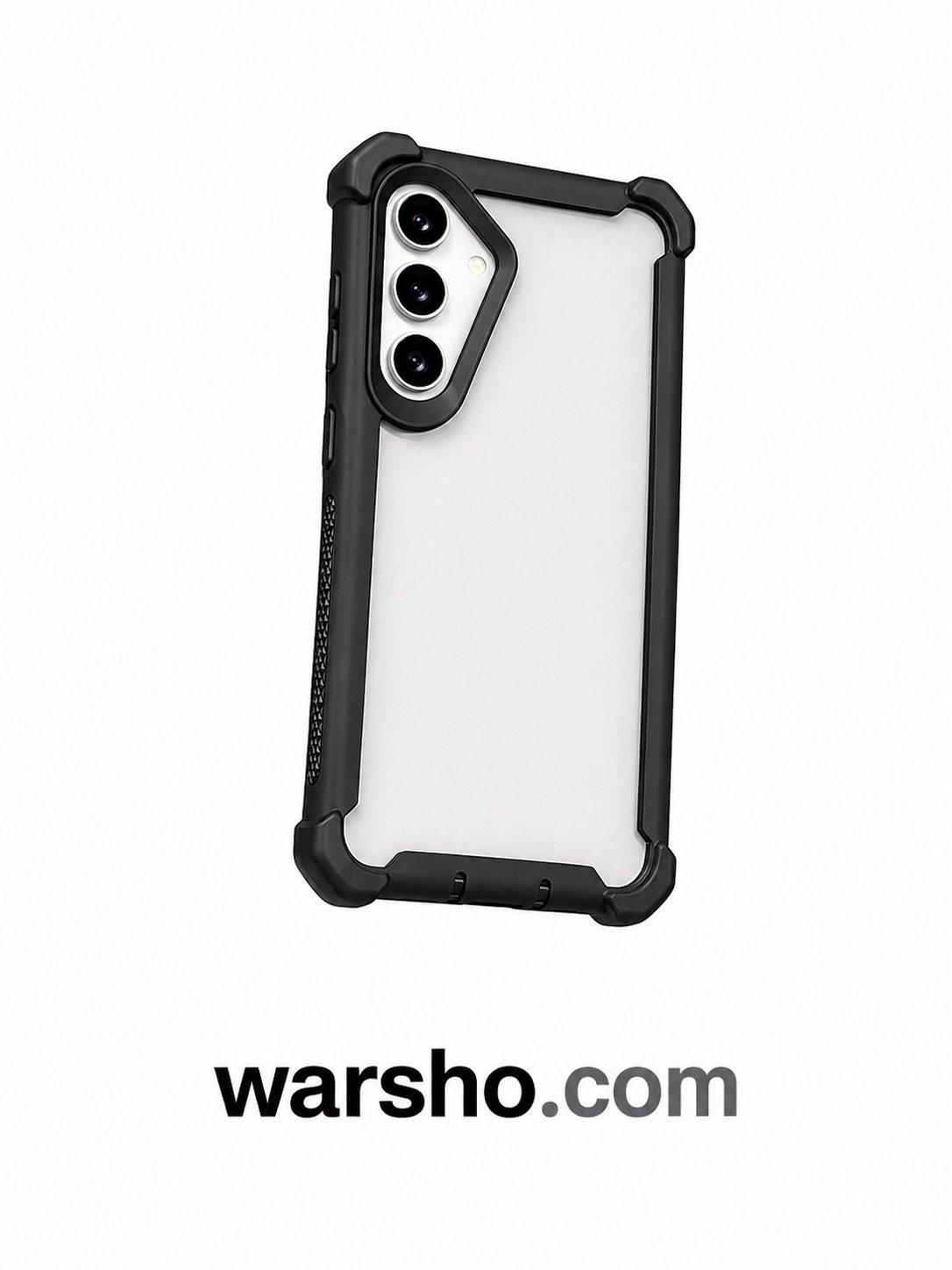 Heavy Duty Dual Layer Transparent Luxury Case For Samsung Galaxy A Series – Shockproof Protective Cover - image 4