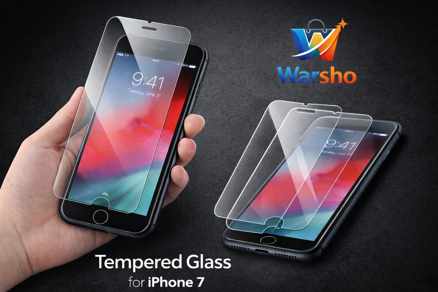 iPhone 7 Tempered Glass Screen Protector - image 2