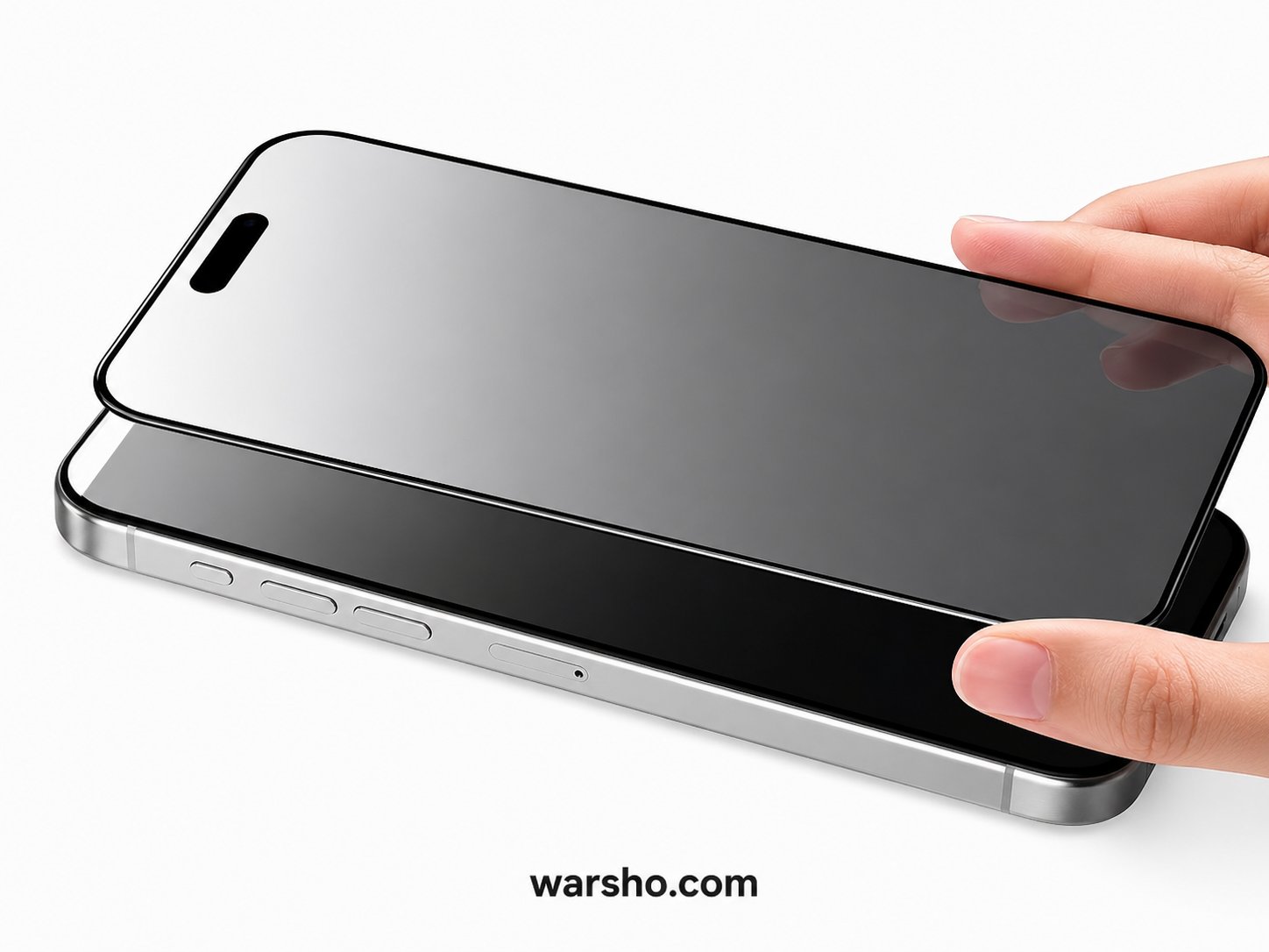 3PCS Matte Anti-Fingerprint Screen Protector (For iPhone 17 / 16 / 15 / 14 / 13 / 12 / 11 / X Series – Full Screen Tempered Glass) - image 3