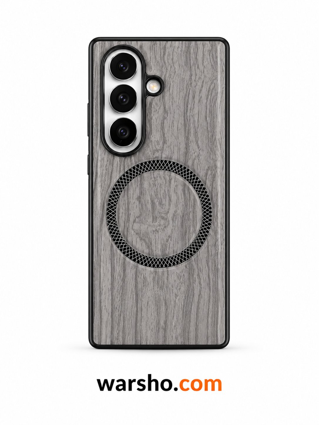 Luxury Wood Grain MagSafe Leather Case For Samsung Galaxy Z Fold Series – Shockproof Protective Cover - image 4