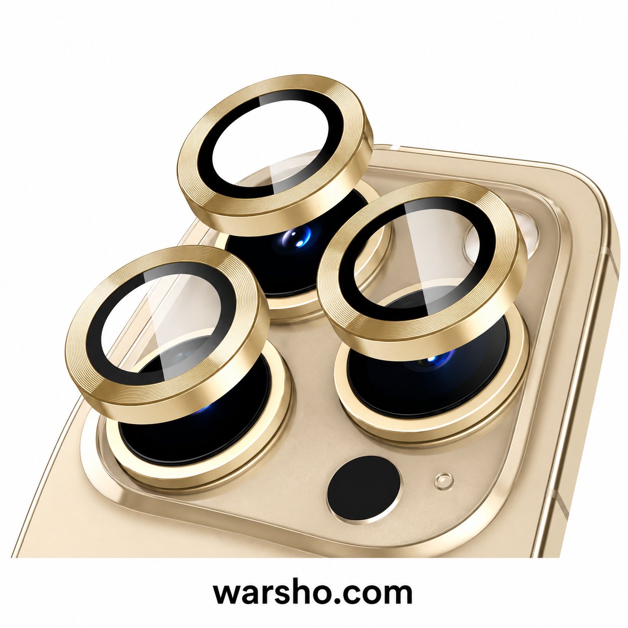 Metal Ring Camera Lens Protector (For iPhone 17 / 16 / 15 / 14 Series – 8K HDR Tempered Glass Lens Cover) - image 4