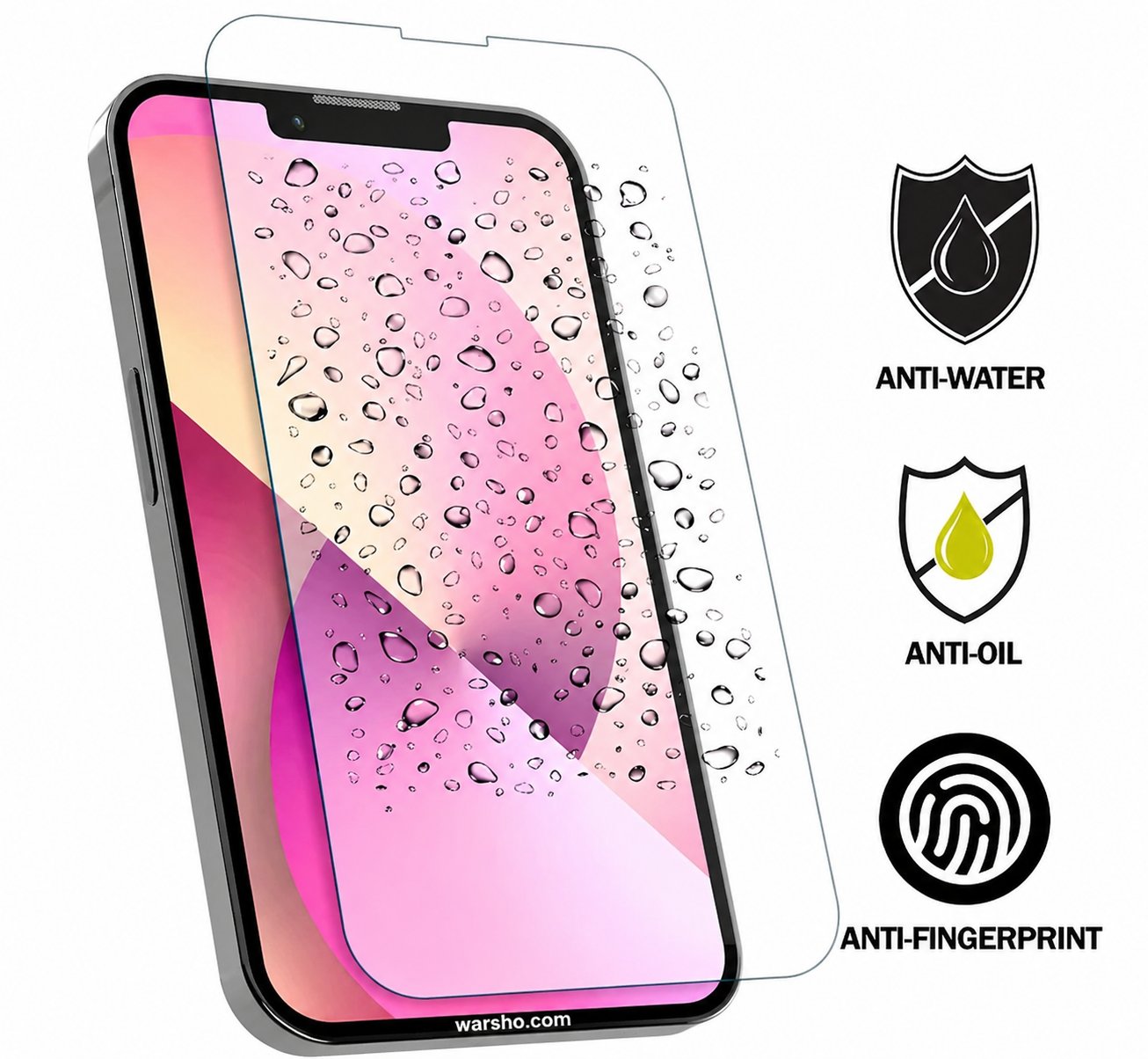 2–4PCS Tempered Glass Screen Protector (For iPhone 17 / 16 / 15 / 14 / 13 / 12 / 11 Series – 9H HD Protection Glass) - image 3