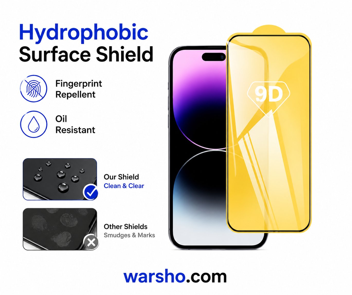 9D Tempered Glass Screen Protector for iPhone Series - image 4