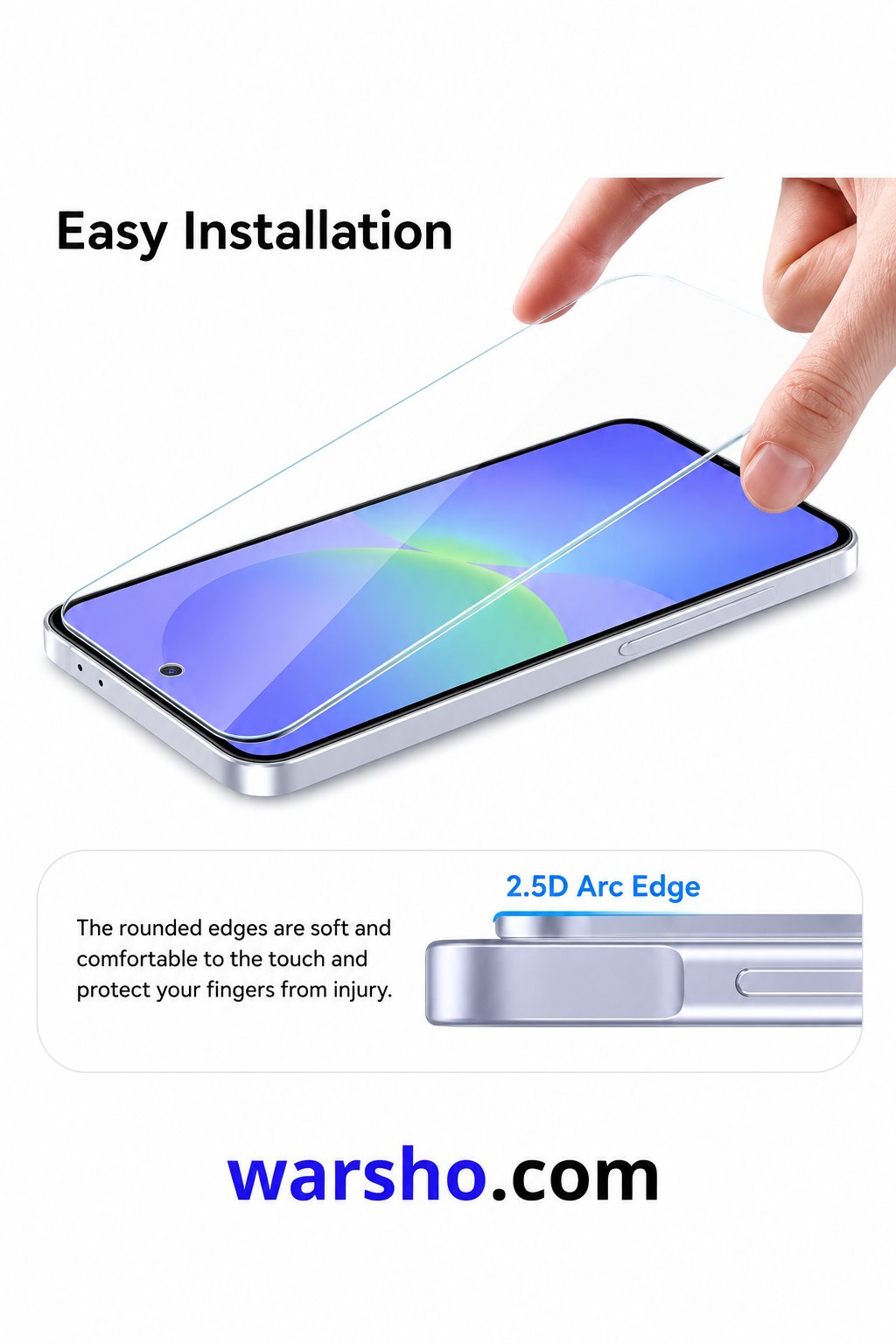 Samsung Galaxy A36 Tempered Glass Screen Protector - image 3
