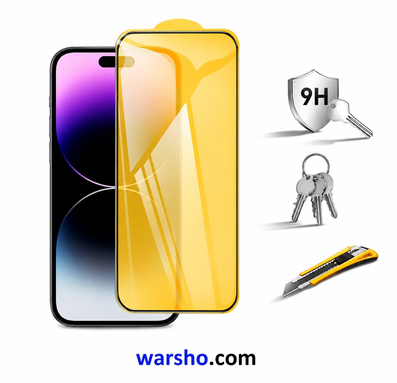 9D Tempered Glass Screen Protector for iPhone Series - image 3