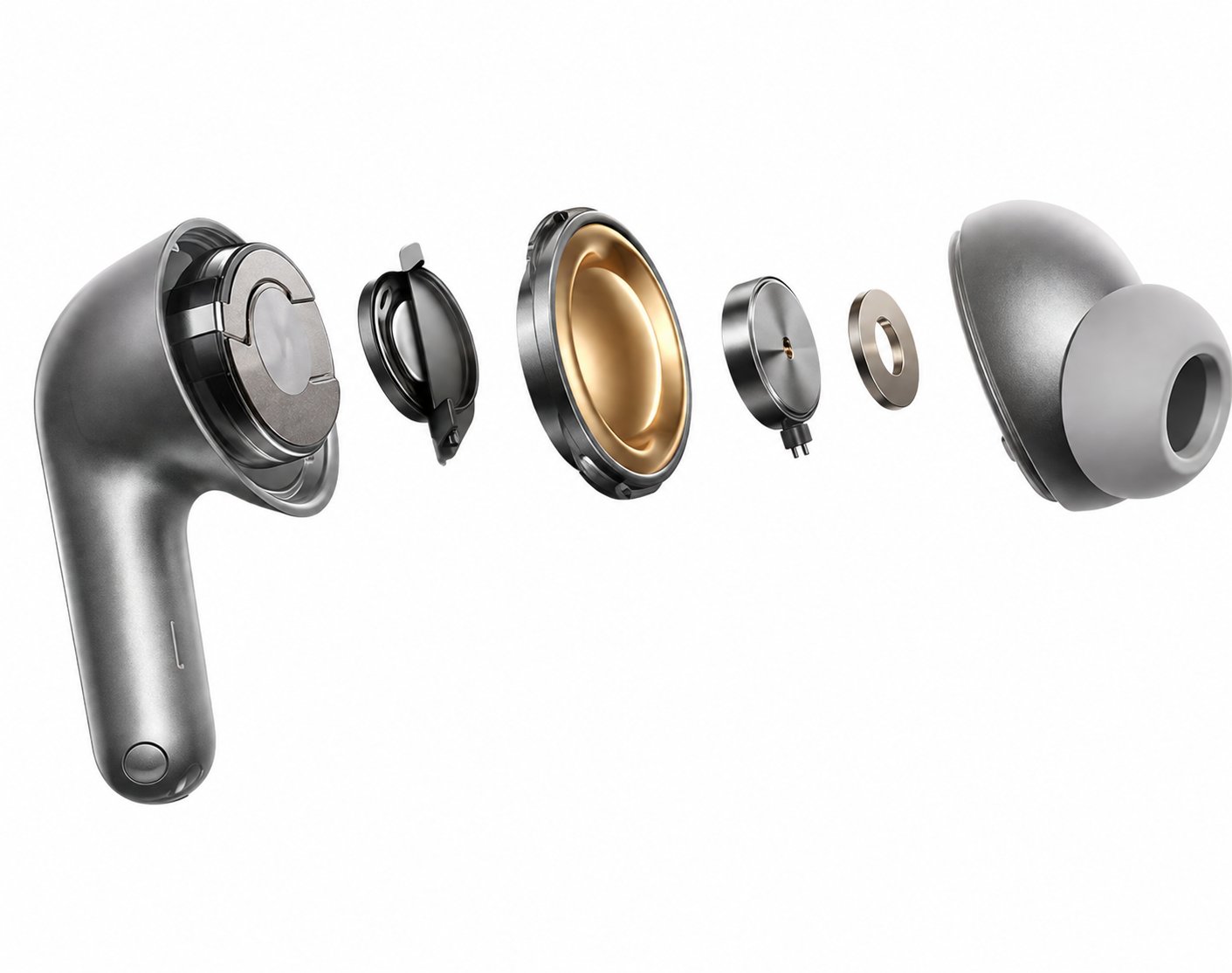 Baseus Bowie MP1 ANC Wireless Earbuds Bluetooth 6.0 – Hi-Res LDAC, -55dB Noise Cancelling, 6-Mic ENC - image 5