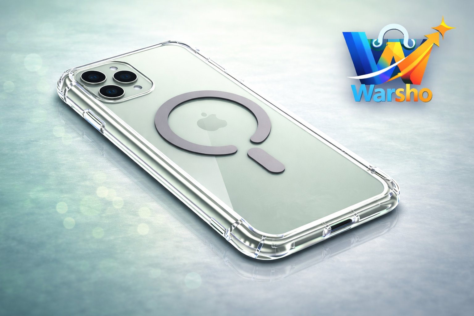 iPhone 11 PROMAX Anti-Shock MagSafe transparent case - image 3