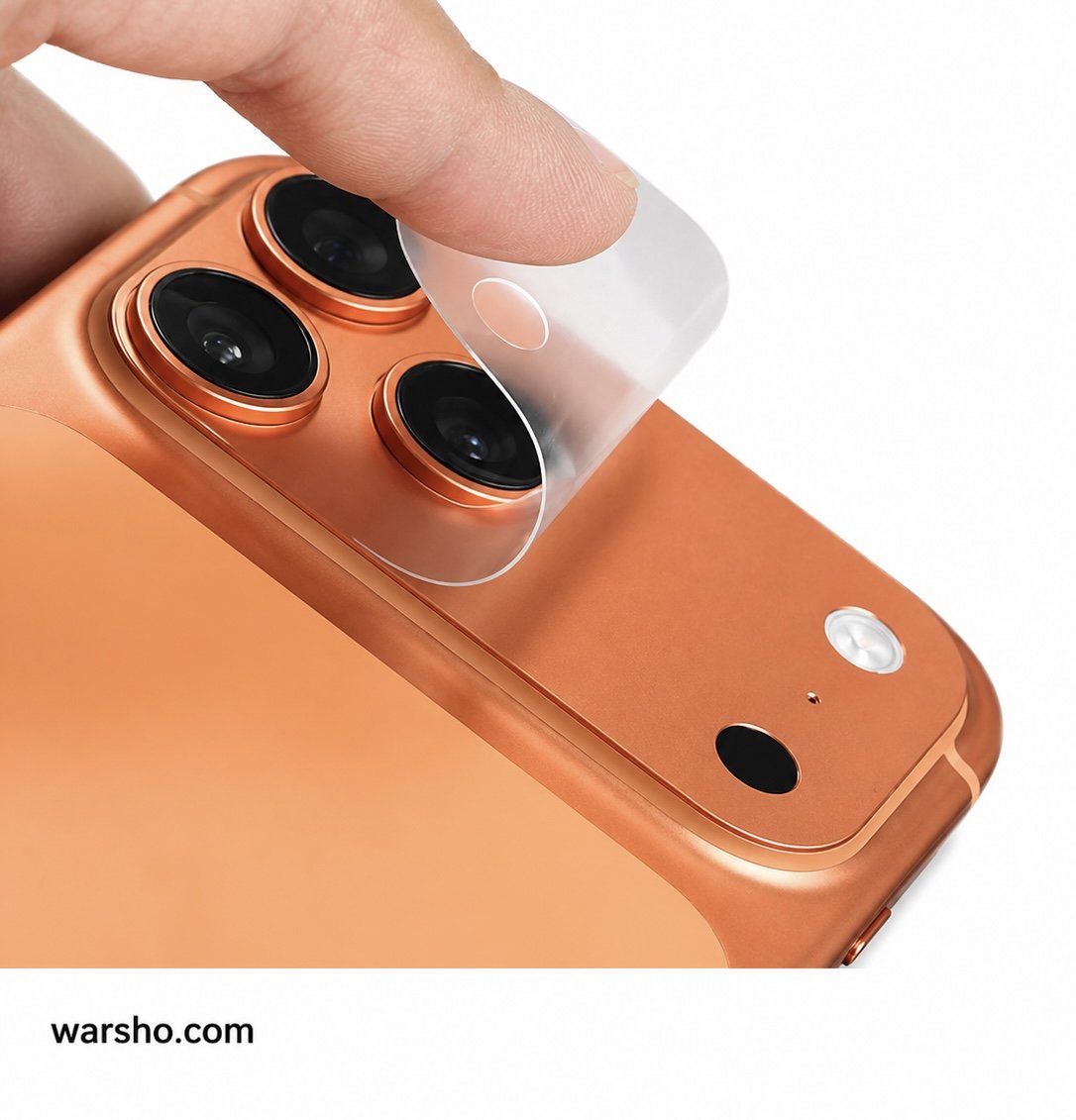 Matte Camera Lens Base Film Protector (3–5PCS) for iPhone 17 Pro Max - image 3