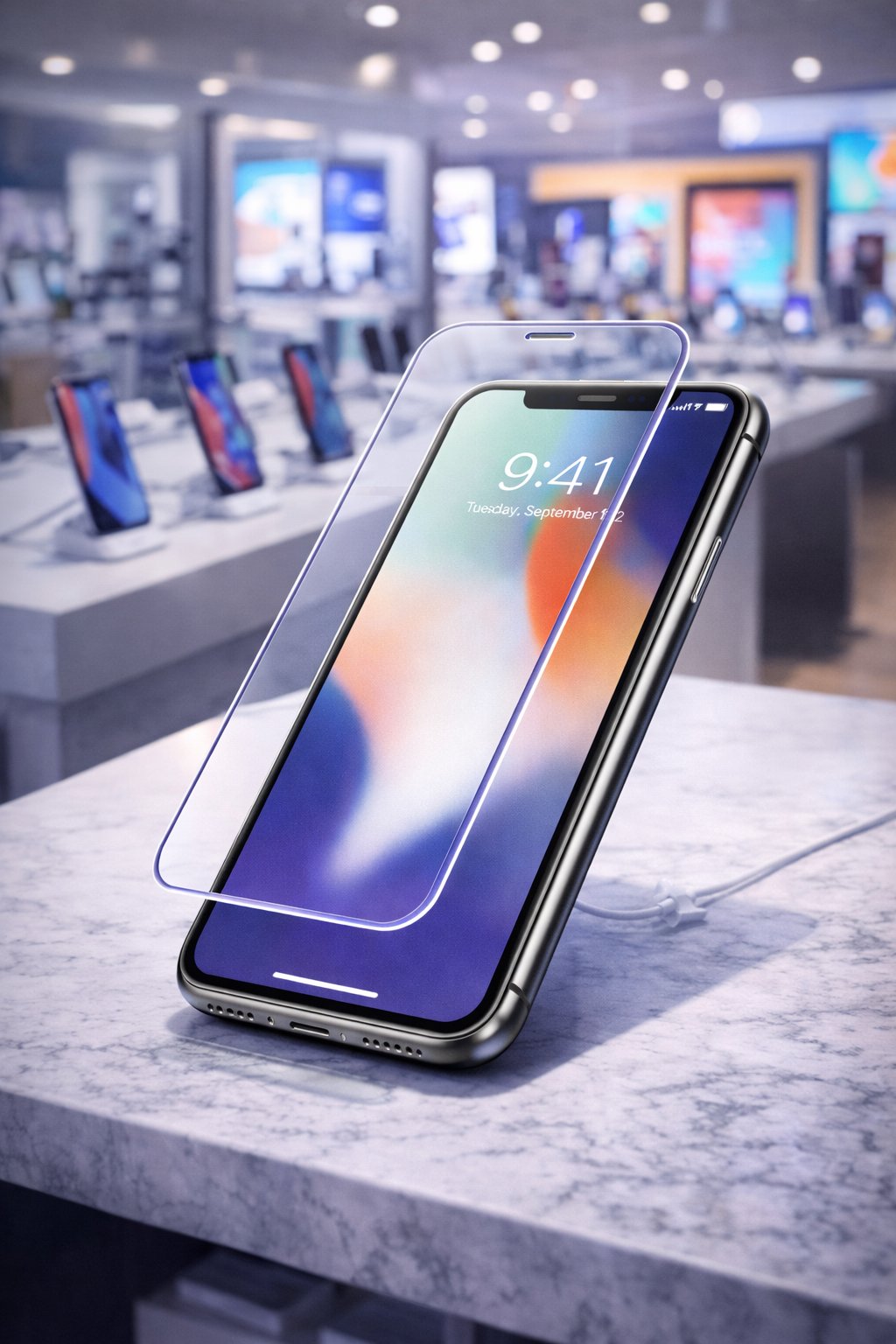 iPhone X Tempered Glass Screen Protector - image 3