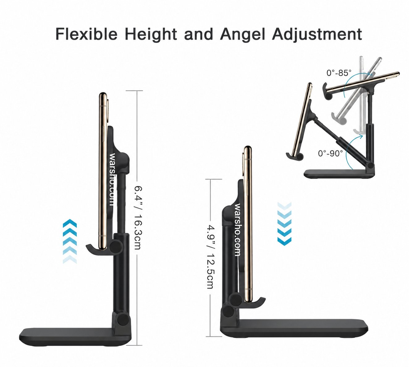 Adjustable Telescopic Mobile Phone & Tablet Stand - image 2