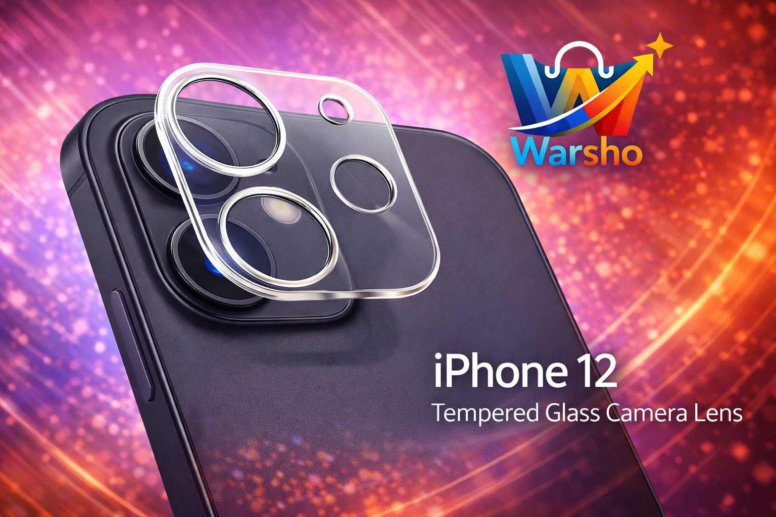 iPhone 12 Tempered Glass Camera Lens - image 3