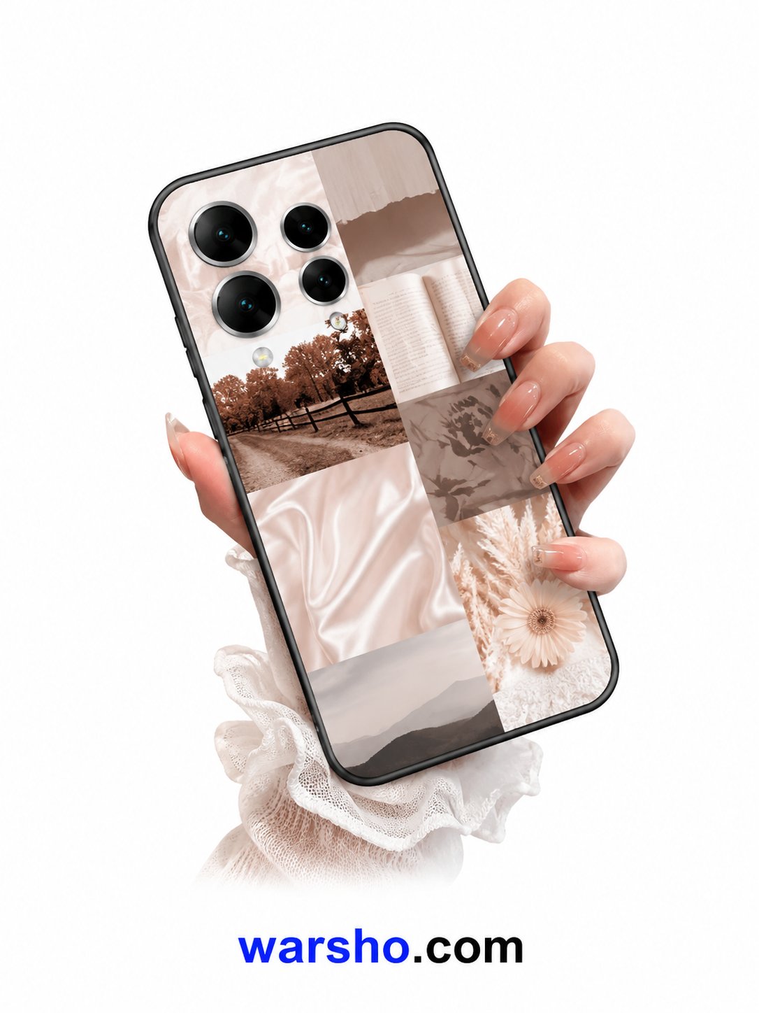 Jesus Collage Pattern Soft Phone Case for Xiaomi Redmi Note Series - image 5