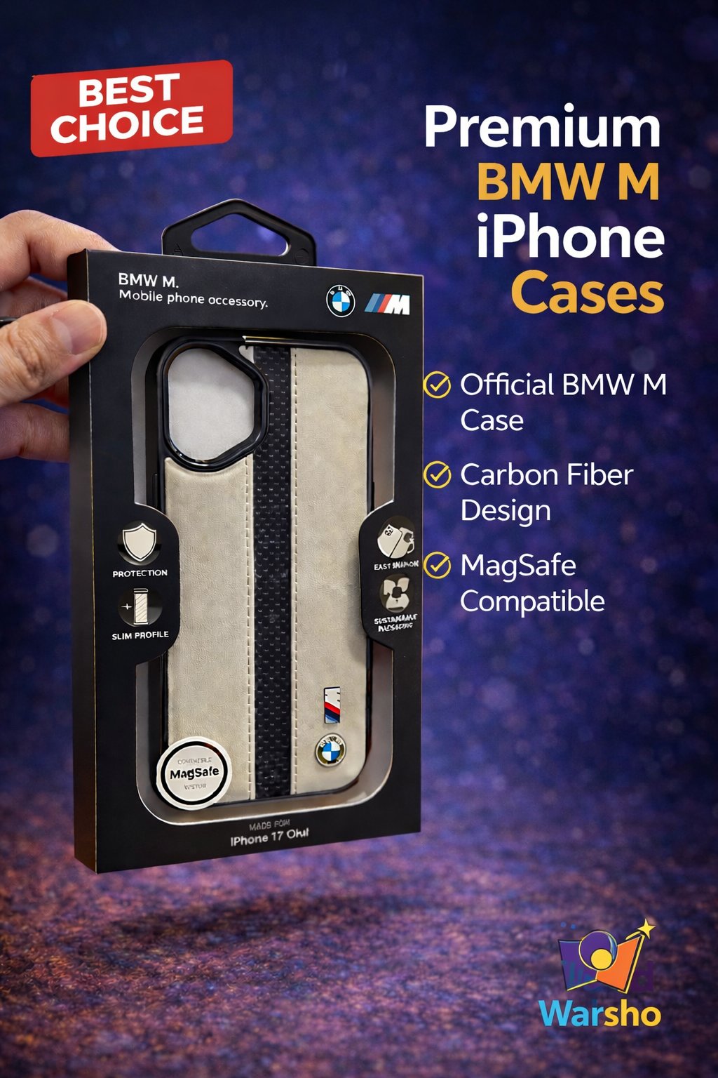 BMW iPhone 15 Pro Max MagSafe Case - image 2