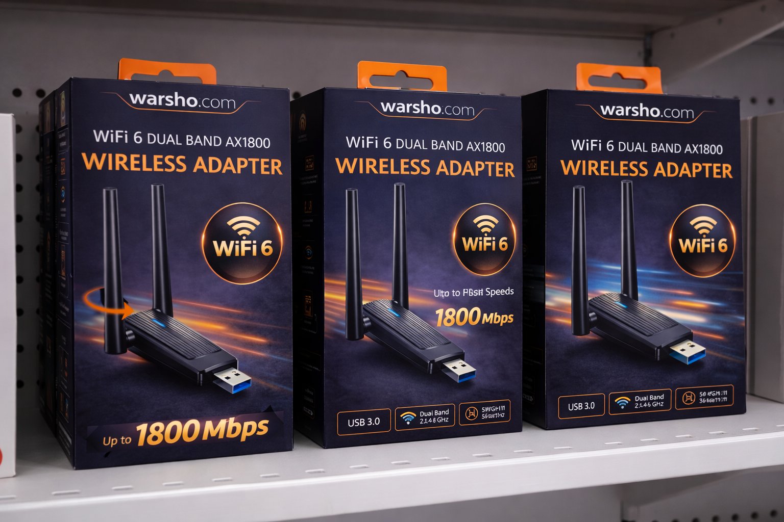 Dual Band AX1400 Wireless Adapter - image 3