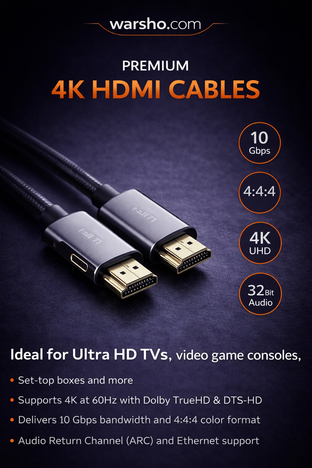 Premium 4K HDMI Cable