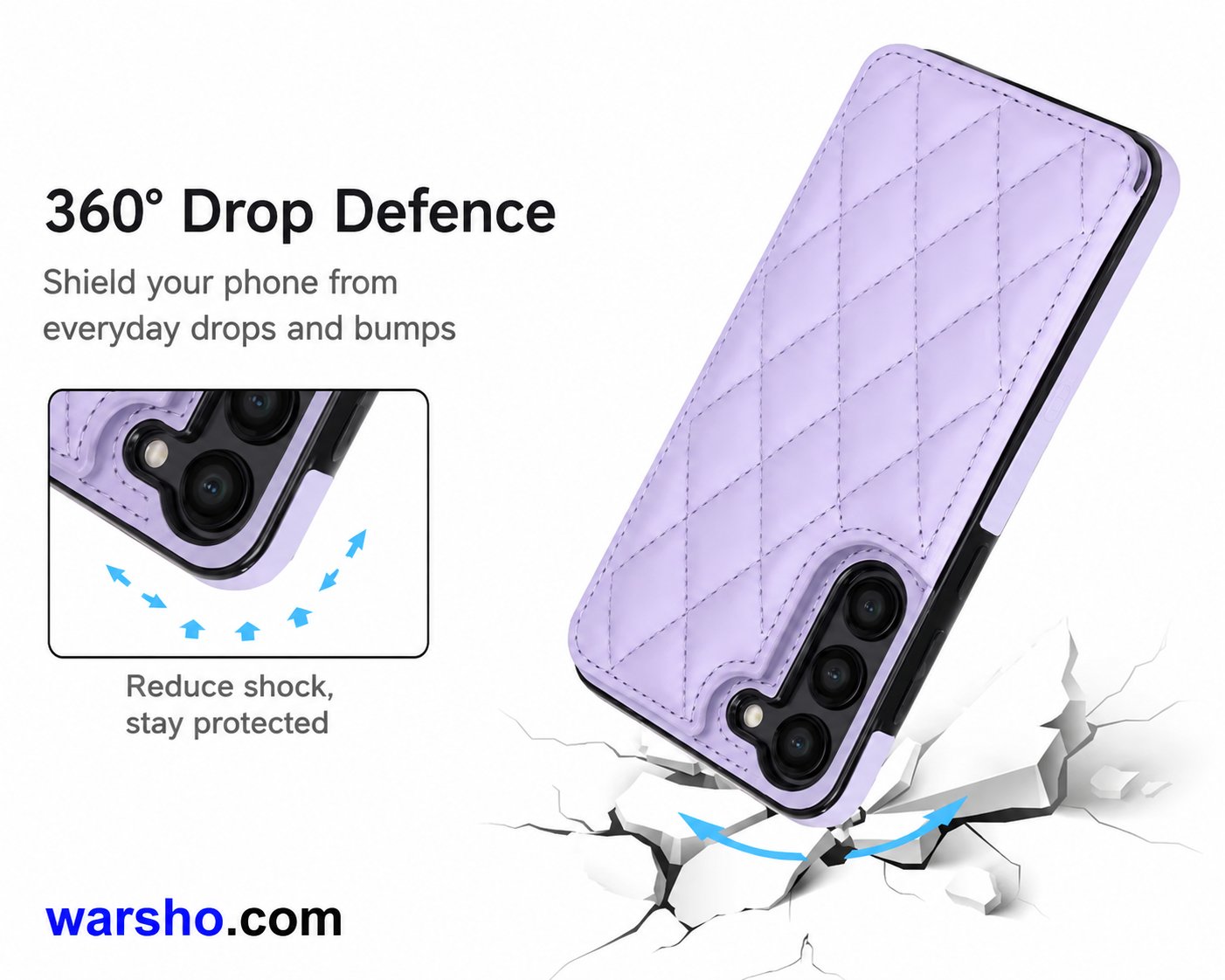 Wallet Leather Card Holder Case for Samsung Galaxy A71, A56, A55, A54, A53, A52, A51, A36, A35, A26, A17, A16, A15, A14 & A13 - image 5