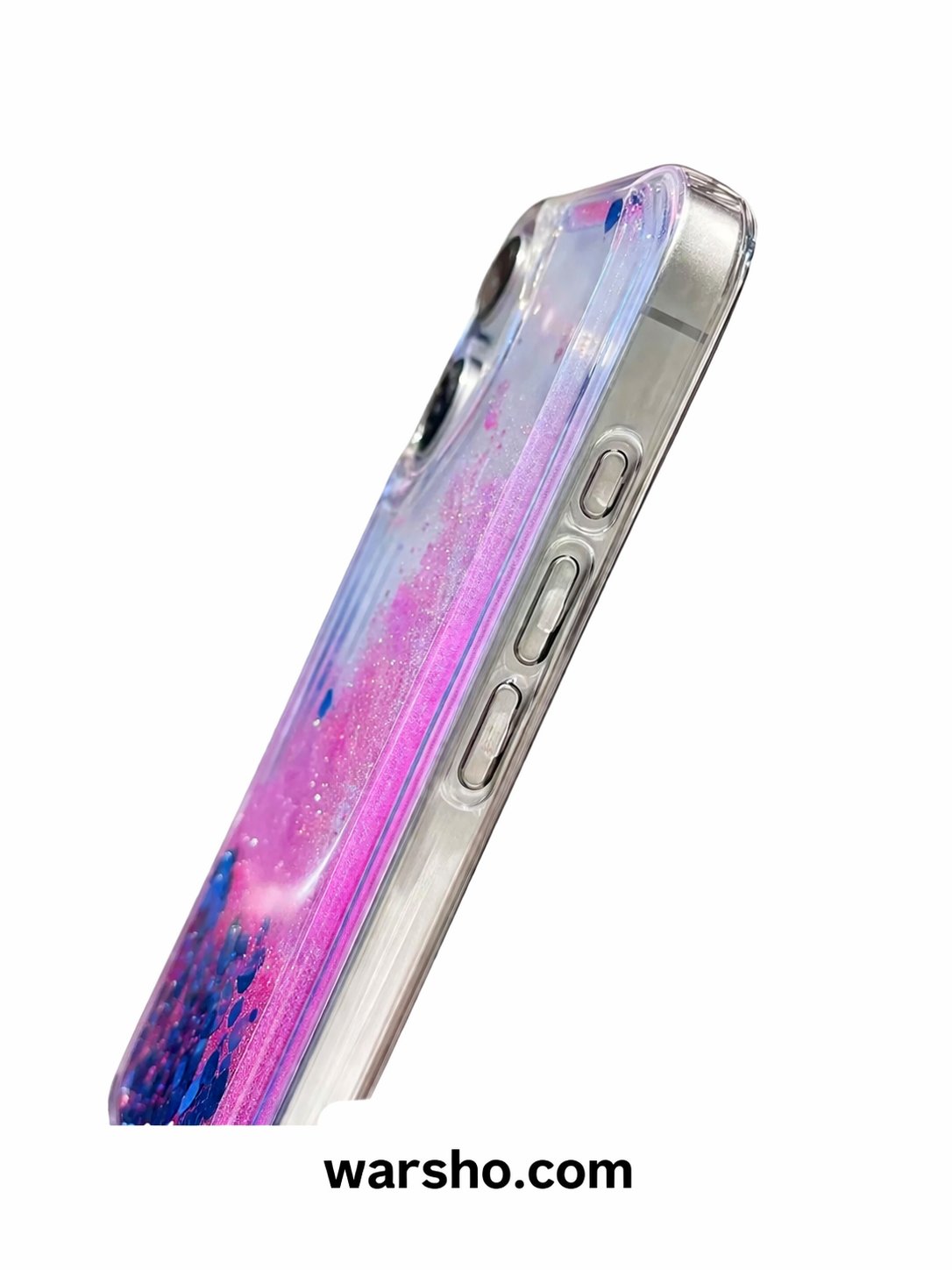 Clear Glitter Liquid Quicksand Case for iPhone 16 Pro Max / 15 / 14 / 13 / 12 / 11 - image 2