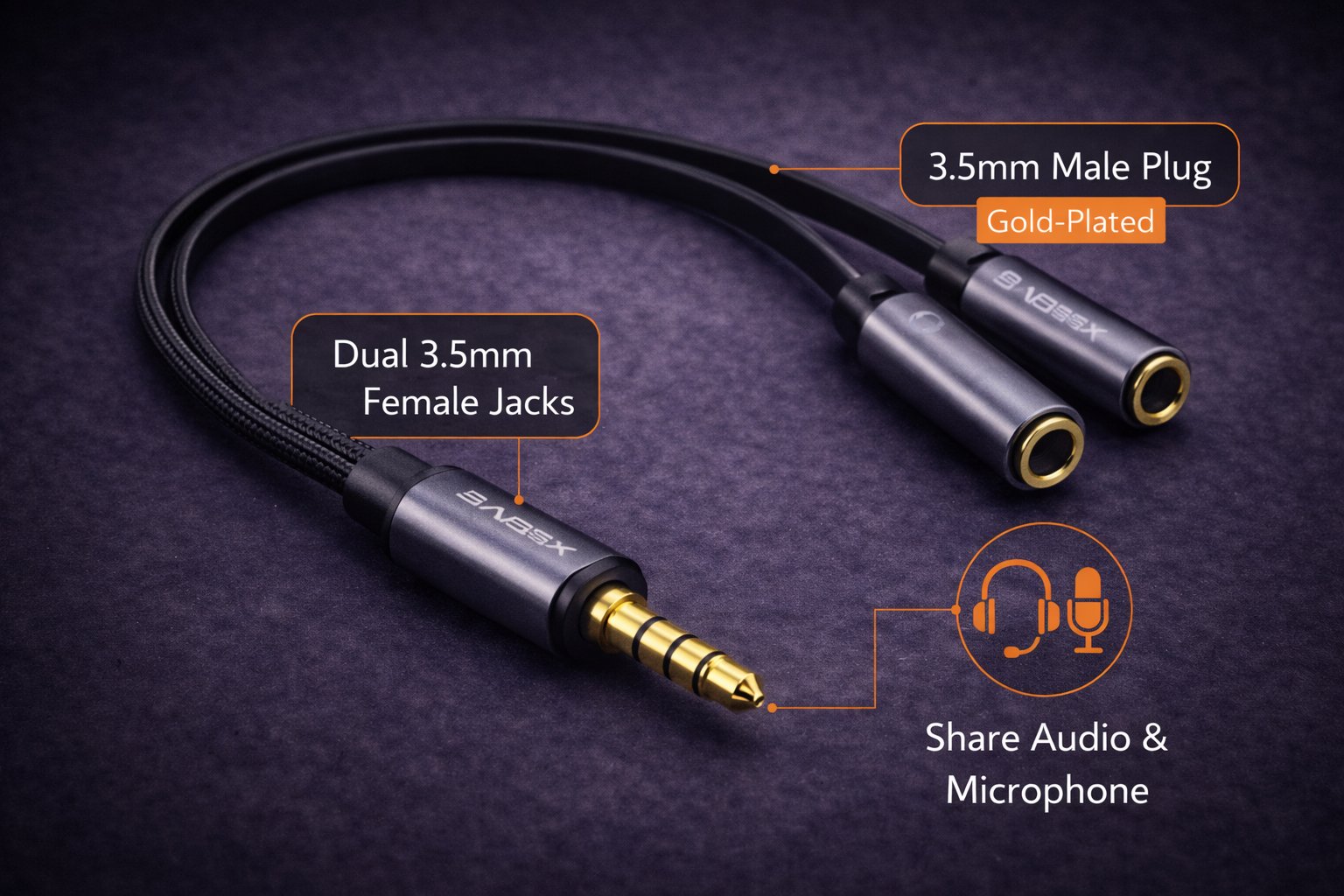 Audio Splitter Cable - image 2
