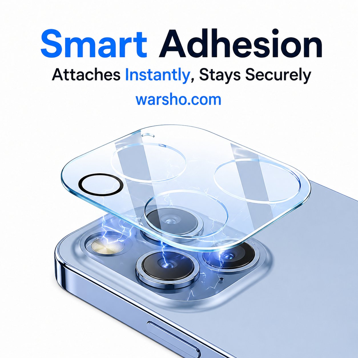 Full Cover Camera Lens Protector Glass (For iPhone 17 / 16 / 15 / 14 / 13 / 12 / 11 Series – HD Tempered Glass Camera Film) - image 3